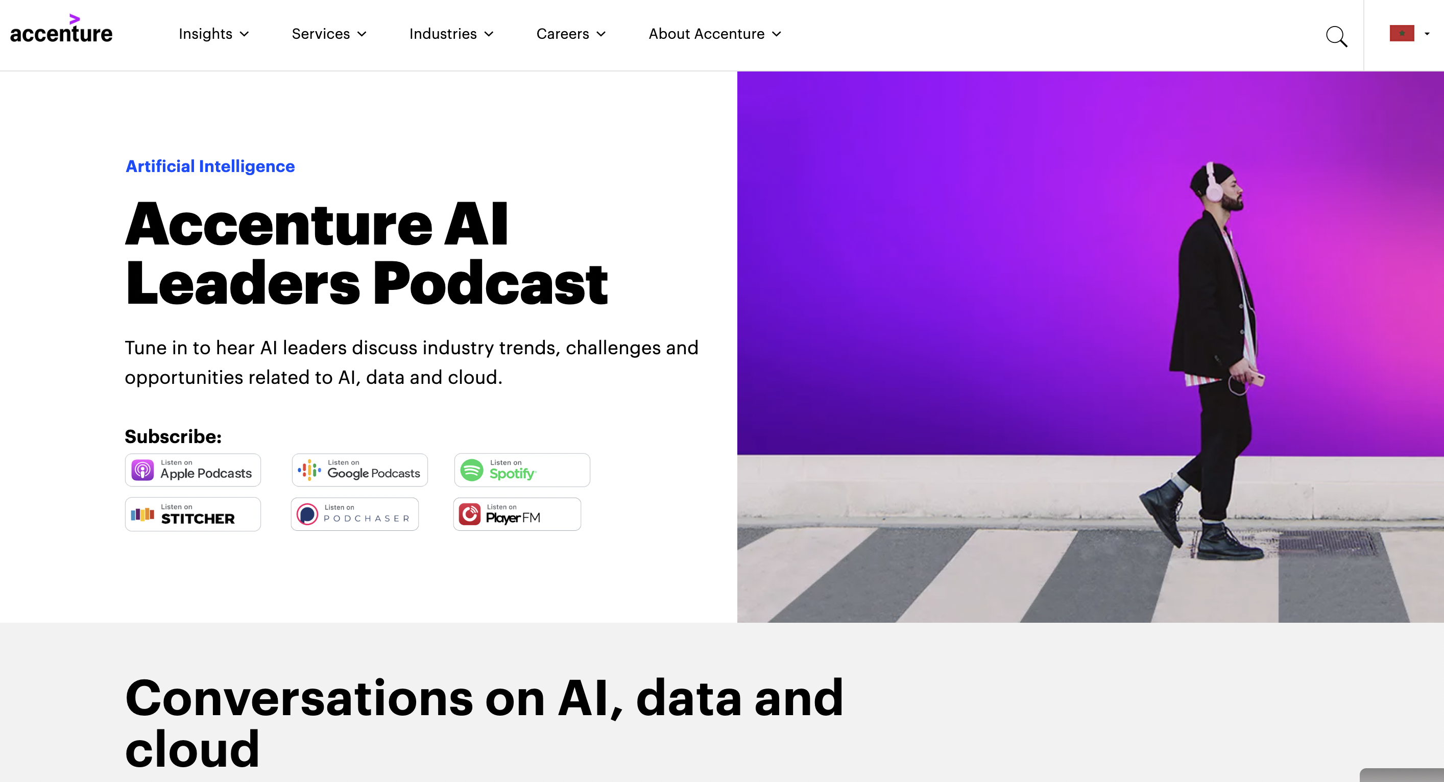 Accenture AI Leaders Podcast